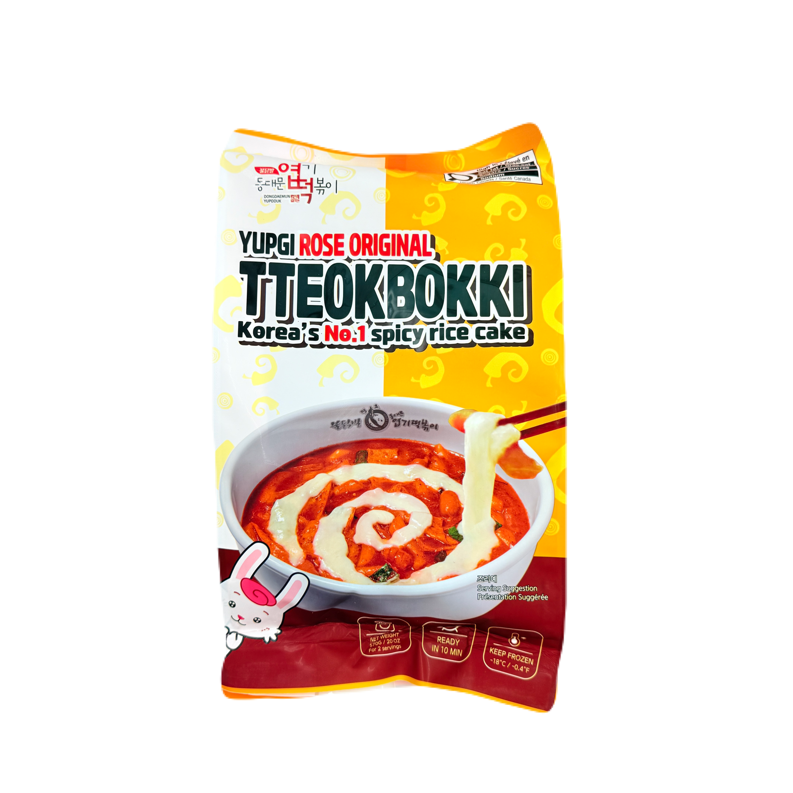 RICE CAKE TTEOKBOKKI ROSE ORIGINAL FLAVOR(570G*5) 동대문 엽떡 ( 로제 오리지널)